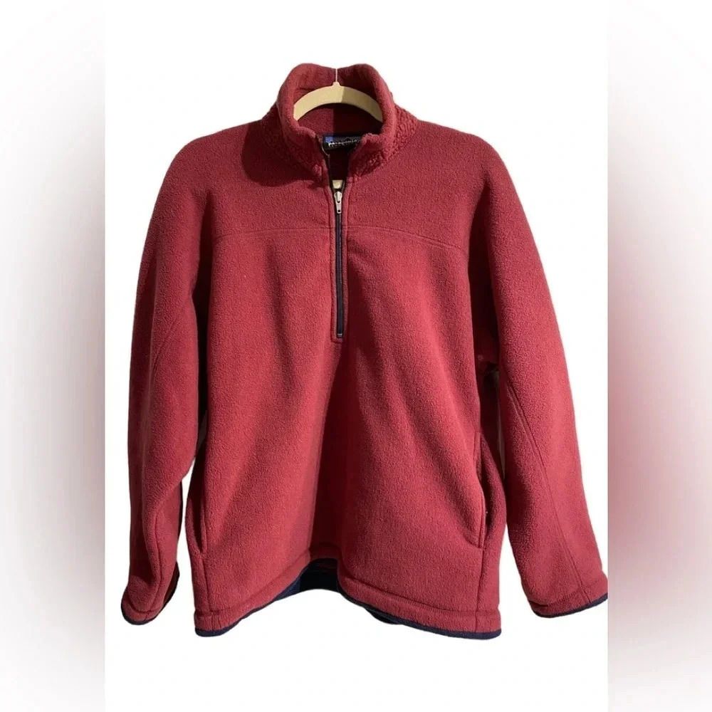 Men’s Vintage Patagonia Synchilla 1/4 Zip Fleece Pullover